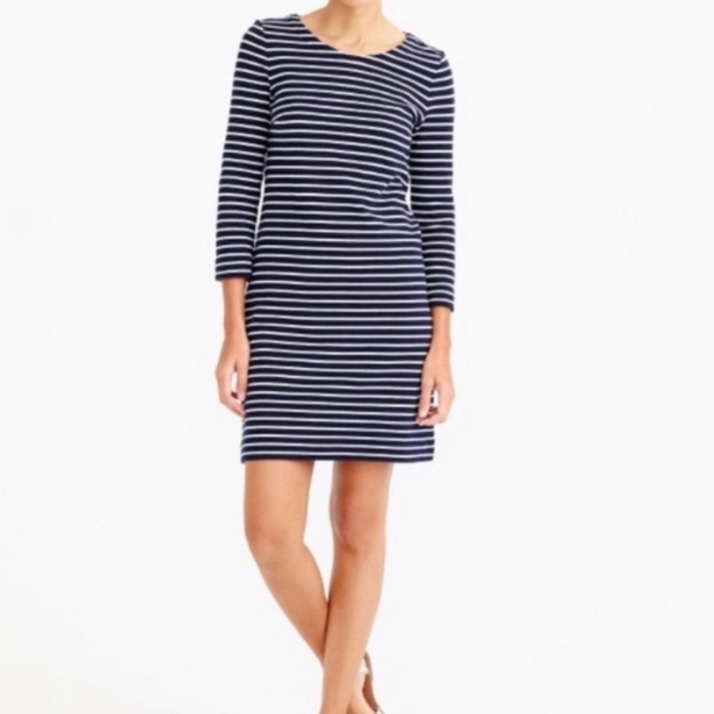 J.Crew Factory Striped Maritime Dress